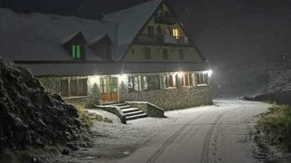 A nins pe Transfăgărășan