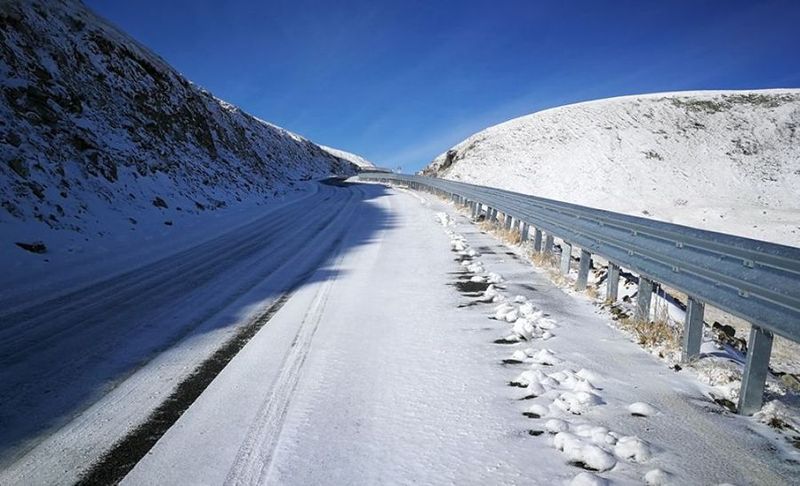 A nins pe Transfăgărășan 