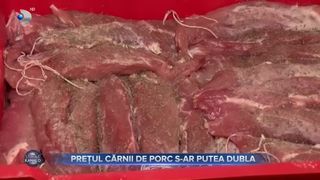 Prețul cărnii de porc s-ar putea dubla