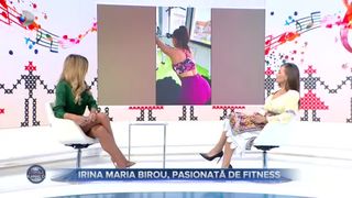 Irina Maria Birou, pasionată de fitness