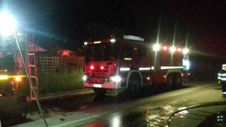 Incendiu la o casă din Reghin. O persoană a murit, iar alte două au fost rănite