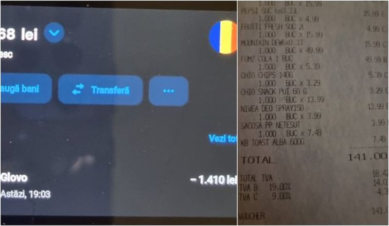 Incredibil ce i s-a întâmplat unei femei după ce a făcut cumpărături online! Suma colosală pe care a dat-o pentru câteva alimente