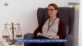 Copii de clasa &icirc;nt&acirc;i, cu cont pe Facebook