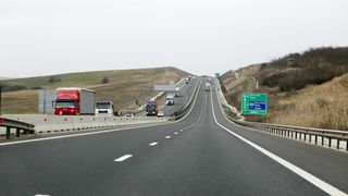 Un bucureștean de 51 de ani a murit într-un accident produs pe autostradă, în Sibiu