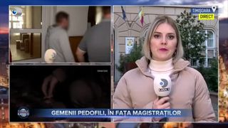 Gemenii pedofili, &icirc;n fața magistraților