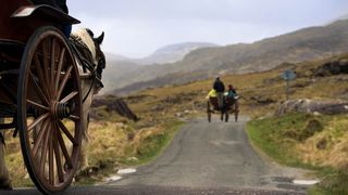 Accident grav &icirc;n Mehedinți: O căruță &icirc;n care se afla o familie, spulberată de o mașină
