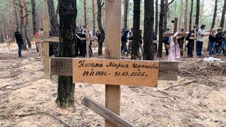 Descoperire îngrozitoare într-o pădure din Ucraina