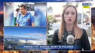 Parasutist roman, mort in Polonia