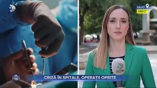 Criza in spitale, operatii oprite