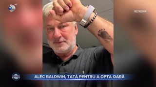 Alec Baldwin, tată pentru a opta oară