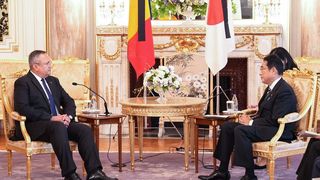 Nicolae Ciucă s-a întâlnit cu premierul Japoniei, Fumio Kishida. Ce au stabilit cei doi oficiali