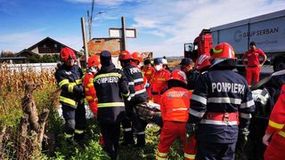 Accident teribil în Iași: un bărbat a decedat după ce mașina lui s-a izbit de un TIR