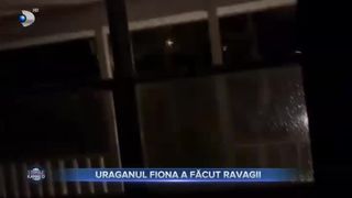 Uraganul Fiona a făcut ravagii