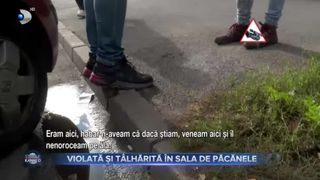 Violată și tâlhărită în sala de păcănele