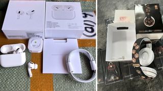 Mii de căști și accesorii de telefoane contrafăcute au fost depistate la sosire în Portul Constanța. Polițiștii efectuează cercetări