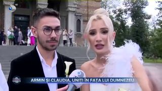 Armin și Claudia, uniți &icirc;n fața lui Dumnezeu