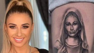 Gest surprinzător făcut de o femeie din Craiova. Și-a tatuat chipul Anamariei Prodan pe picior