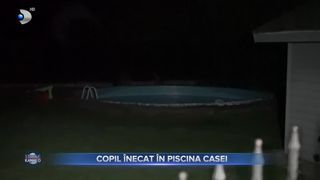 Copil înecat în piscina casei