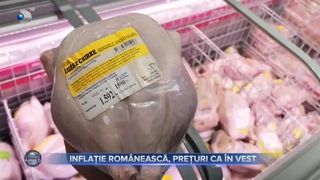 Inflație românească, prețuri ca în Vest