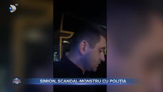 Simion, scandal-monstru cu poliția
