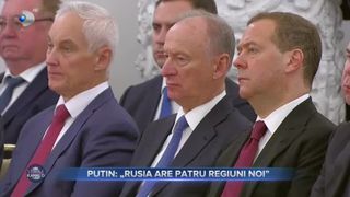 Putin - &rdquo;Rusia are patru regiuni noi&rdquo;