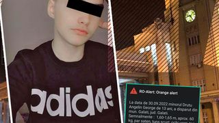 VIDEO: Cine este Angelin, băiatul de 13 ani care a plecat din Galați după o ceartă cu tatăl. A fost găsit în urma mesajului Ro-Alert