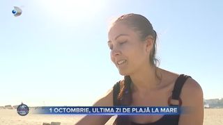 1 Octombrie, ultima zi de plajă la mare