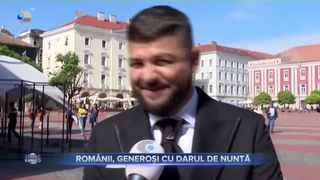 Rom&acirc;nii, generoși cu darul de nuntă
