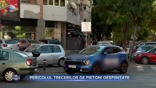 Pericolul trecerilor de pietoni desființate