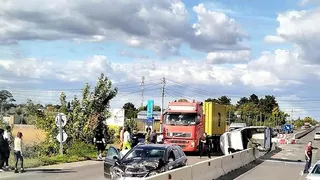 Patru persoane au fost implicate într-un accident, la ieșirea din Galați