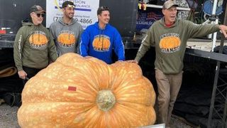 VIDEO - Un newyorkez a fost la un pas de a intra în Cartea Recordurilor cu cel mai mare dovleac din lume. Cât cântărește leguma