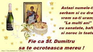 Mesaje de Sf. Dumitru 2022: Urări și felicitări cu La mulți ani