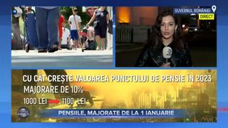 Pensiile majorate de la 1 ianuarie