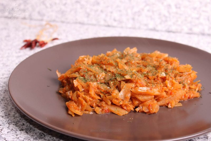 Rețetă varză călită