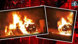 Două autoturisme au ars ca torțele în Iași. Atac de tip mafiot sau răzbunare?