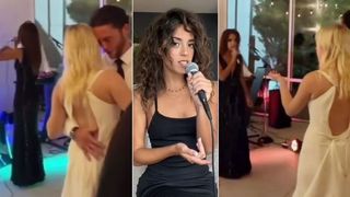 Surpriza de proporții făcută de o tânără angajată să cânte la nunta fostului ei iubit care a înşelat-o