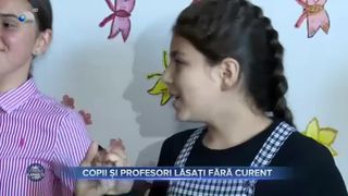 Copii și profesori lăsați fără curent