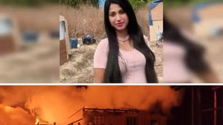 O româncă, de 19 ani, a fost găsită carbonizată împreună cu soțul și cei doi copii