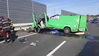 Tragedie pe A1: un bărbat a decedat, iar alte trei persoane au ajuns la spital în urma unui accident rutier