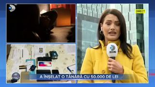 A &icirc;nșelat o t&acirc;nără cu 50.000 de lei