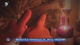 Păcălită și terorizată de micul vrăjitor