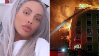 Incendiul de pe Șoseaua Nordului s-a petrecut în apropierea casei Loredanei Chivu! Ce făcea vedeta în timp ce flăcările nimiceau locuința de lux