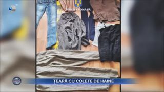 Țeapă cu colete de haine