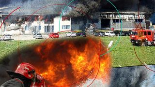 VIDEO - UPDATE Incendiu puternic în Voluntari. Avertismentul Ministerului Mediului