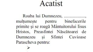 pomelnic pentru sf&acirc;nta parascheva