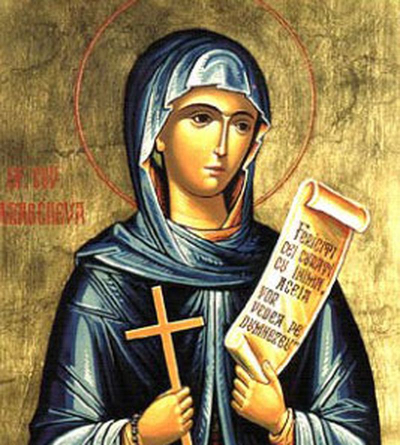 pomelnic pentru sfânta parascheva