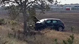 Un accident grav a avut loc la ieșirea din Buzău, pe E85