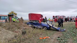 Accident cumplit pe DN1, în Prahova. Doi oameni și-au pierdut viața pe loc