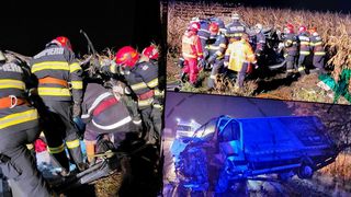 Un tânăr din Lugoj a transmis în direct pe Facebook momentul în care a sărit cu mașina în fața trenului