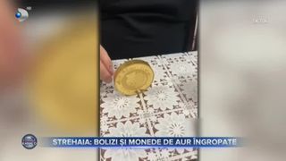 Strehaia - bolizi și monede de aur &icirc;ngropate